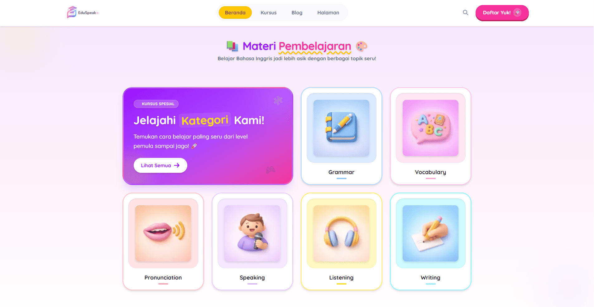Digital Transformation for EduSpeakID Screenshot 2